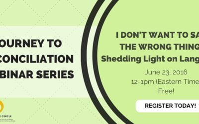 Journey to Reconciliation Webinar Series Launched